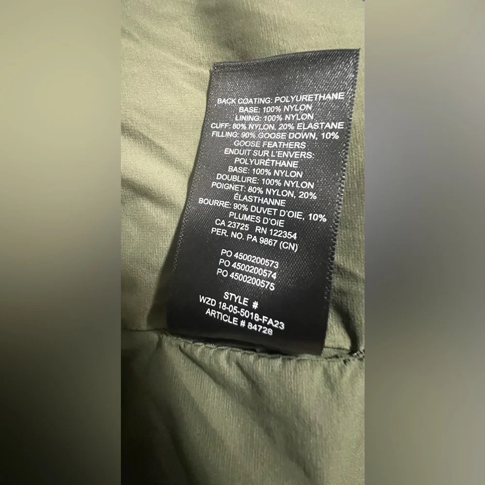 Tna The Super Puff₂O™ Mid Length - Rainstop™  Sz S - Picture 7 of 14